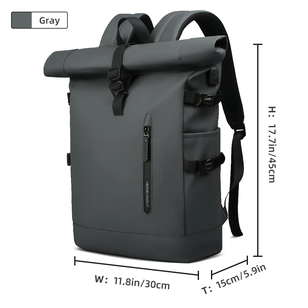 Expandable Travel Backpack With Laptop Compartment