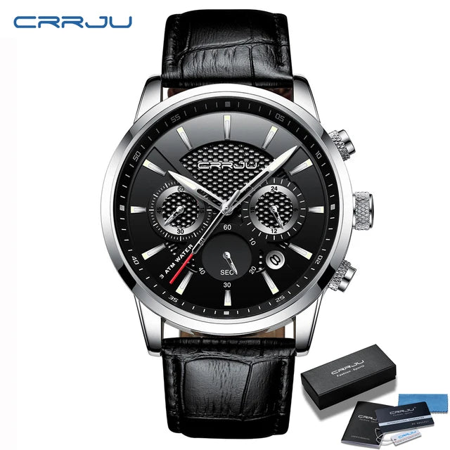 Chronograph Wristwatch With Multifunction Subdials