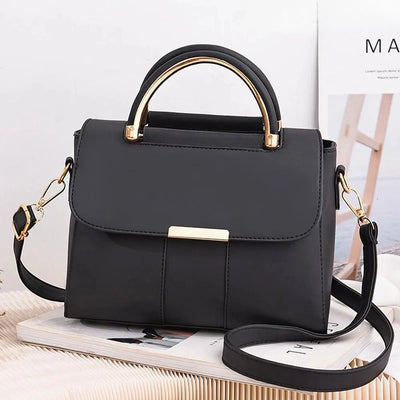 Premium Arched Handle Crossbody Bag in Soft Silhouette - WO2MEN