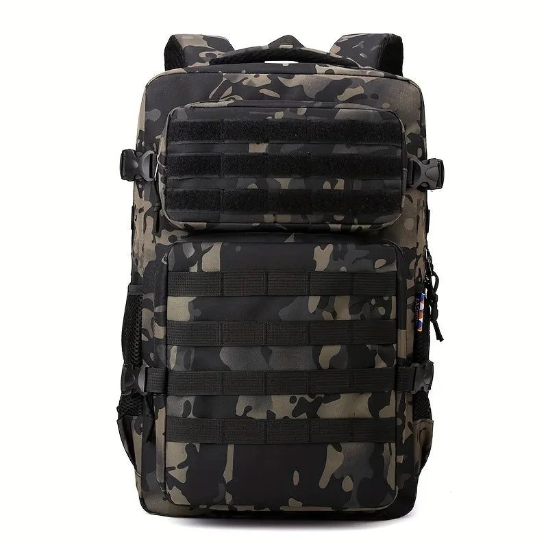 Tactical Trail Backpack with Multilayer Organization