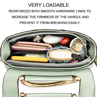 Premium Arched Handle Crossbody Bag in Soft Silhouette - WO2MEN