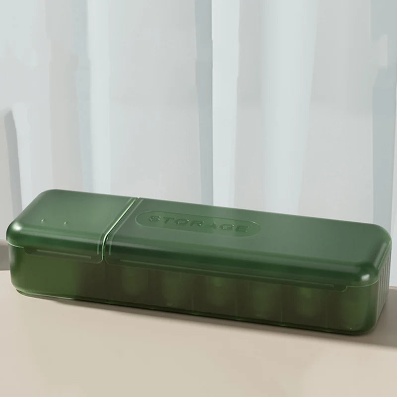 Covered Desk Cable Organizer Box for Charger Cables