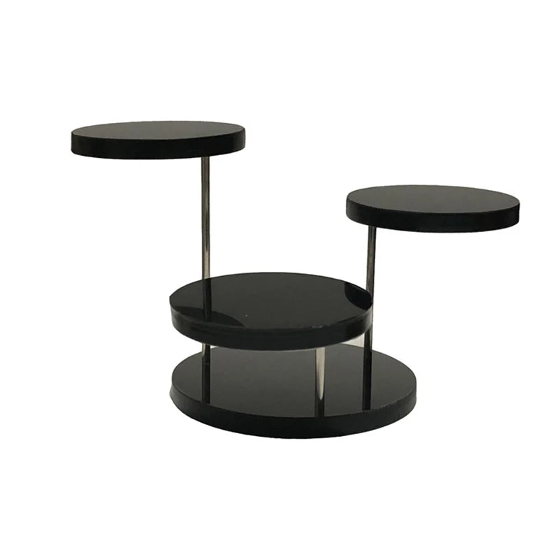 Three Tier Circular Jewelry Display Stand for Rings