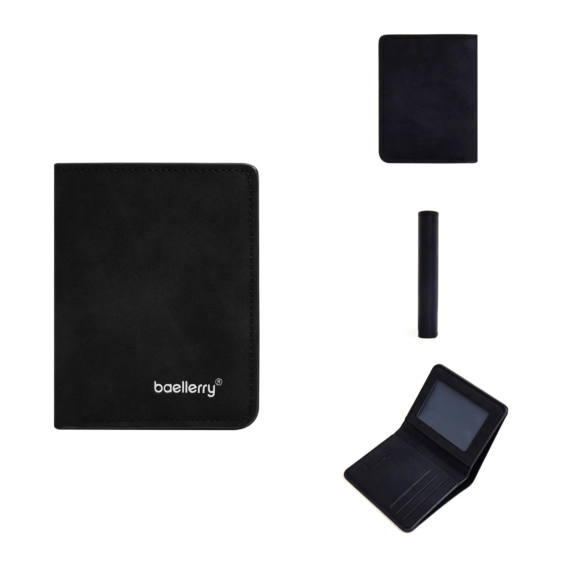 Sanded Leather Multi Card Bifold Wallet Everyday Carry