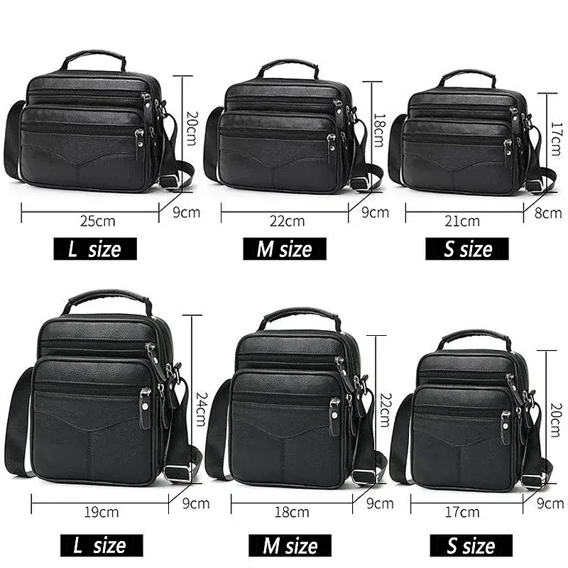 Slim Leather Messenger Crossbody — view 2