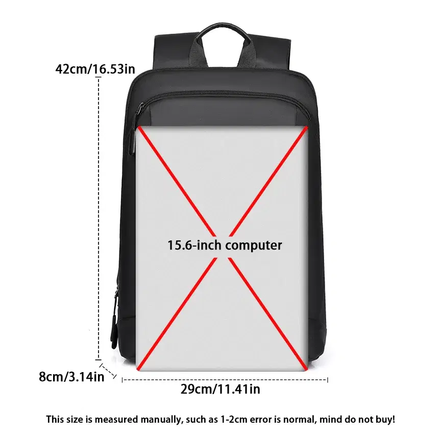 Waterproof Laptop Backpack 15.6in — view 3