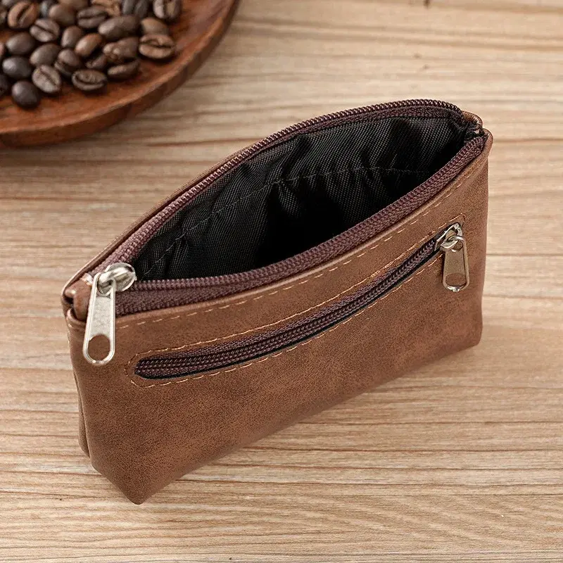 Leather Coin Purse Mini Wallet — view 4