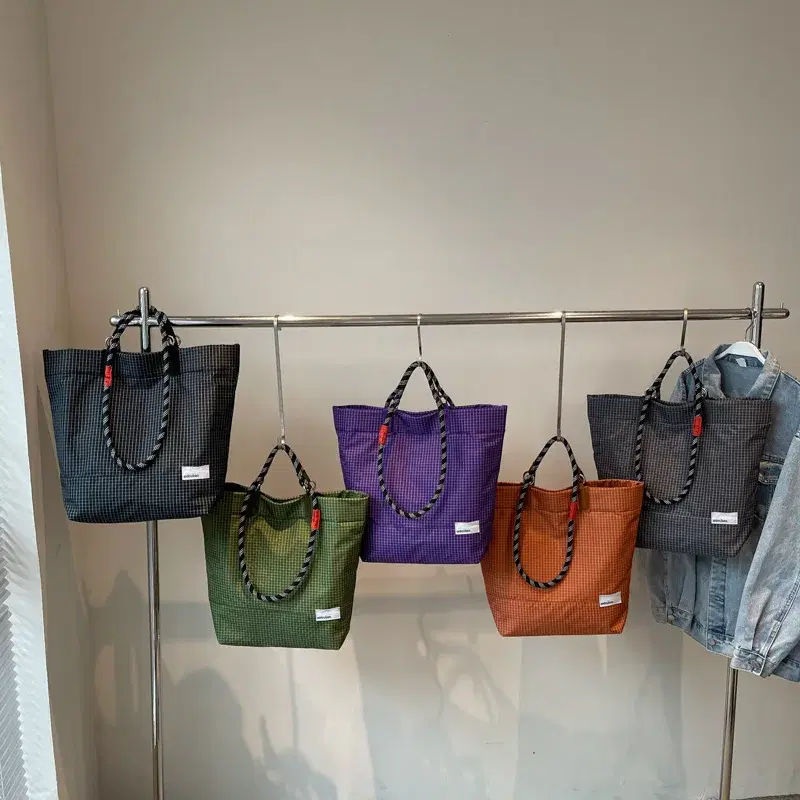 Nylon Tote Bag With Rope Handles — view 4