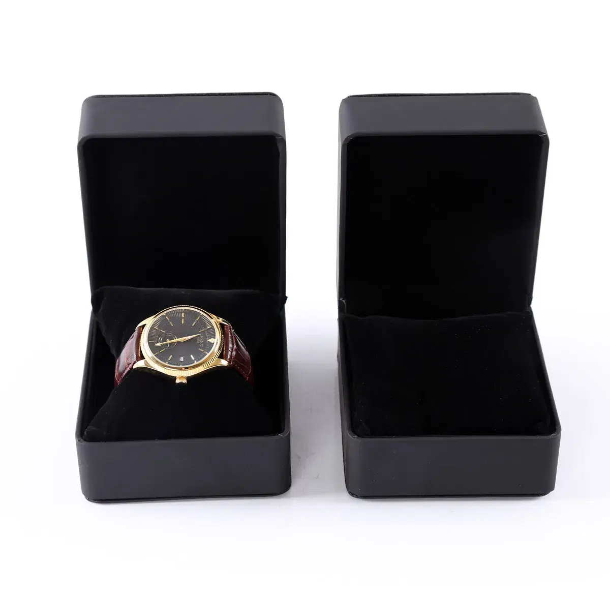 Watch Box, PU Leather, Black Case — view 3