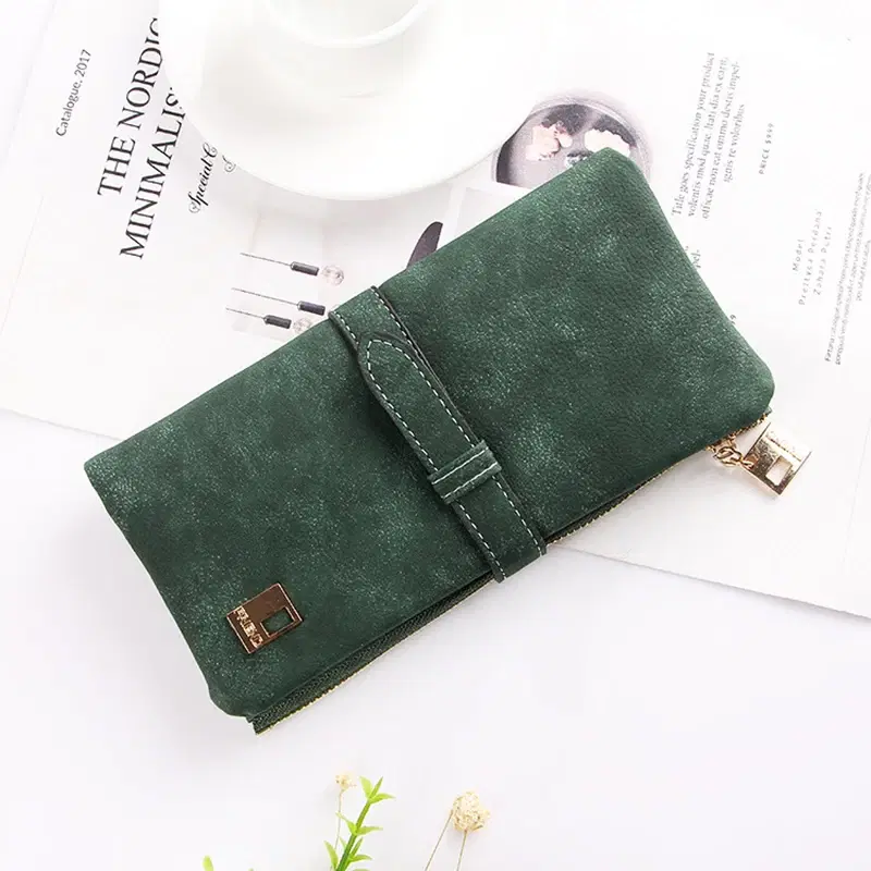 Long PU Leather Wallet for Women — view 3
