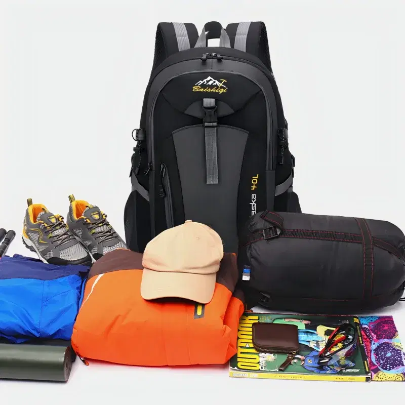 Waterproof Nylon 40L Hiking Daypack