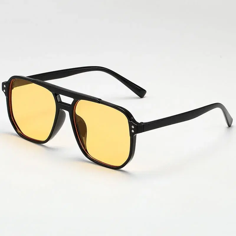 Unisex Square Pilot Sunglasses — view 4