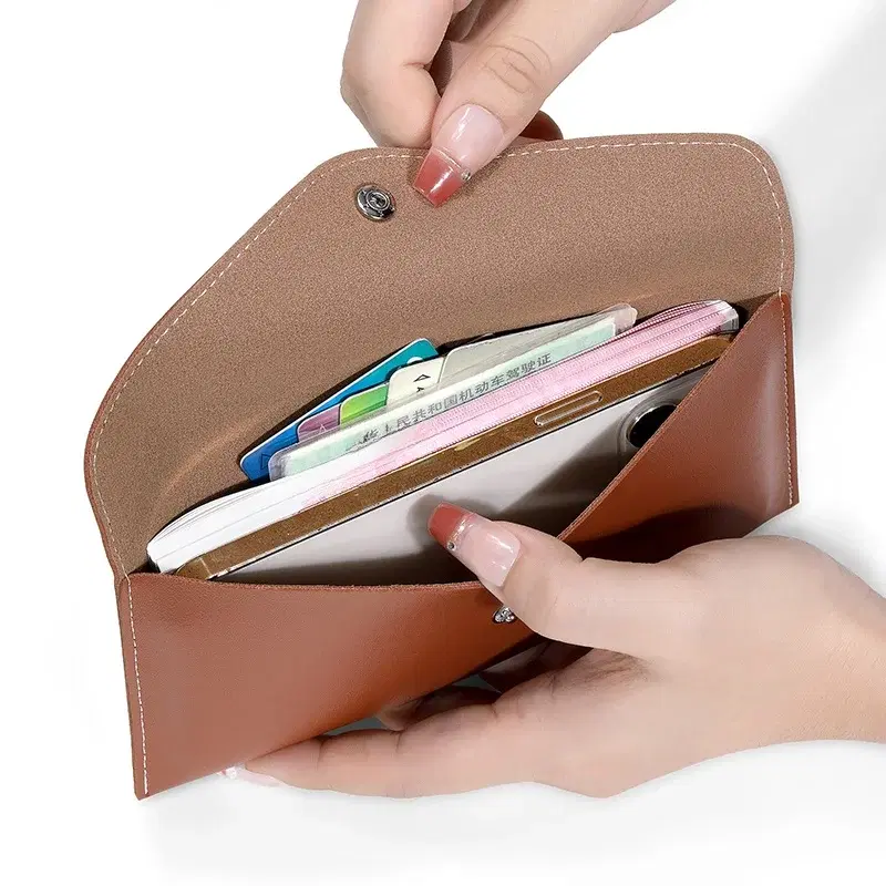 Long Wallet for Men with Card Slots
