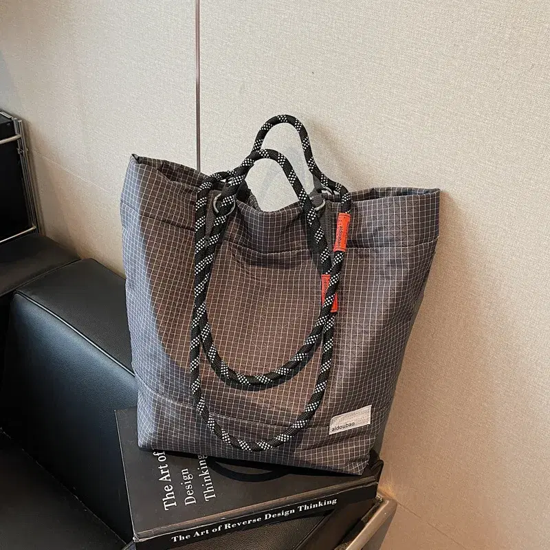 Nylon Tote Bag With Rope Handles — view 2