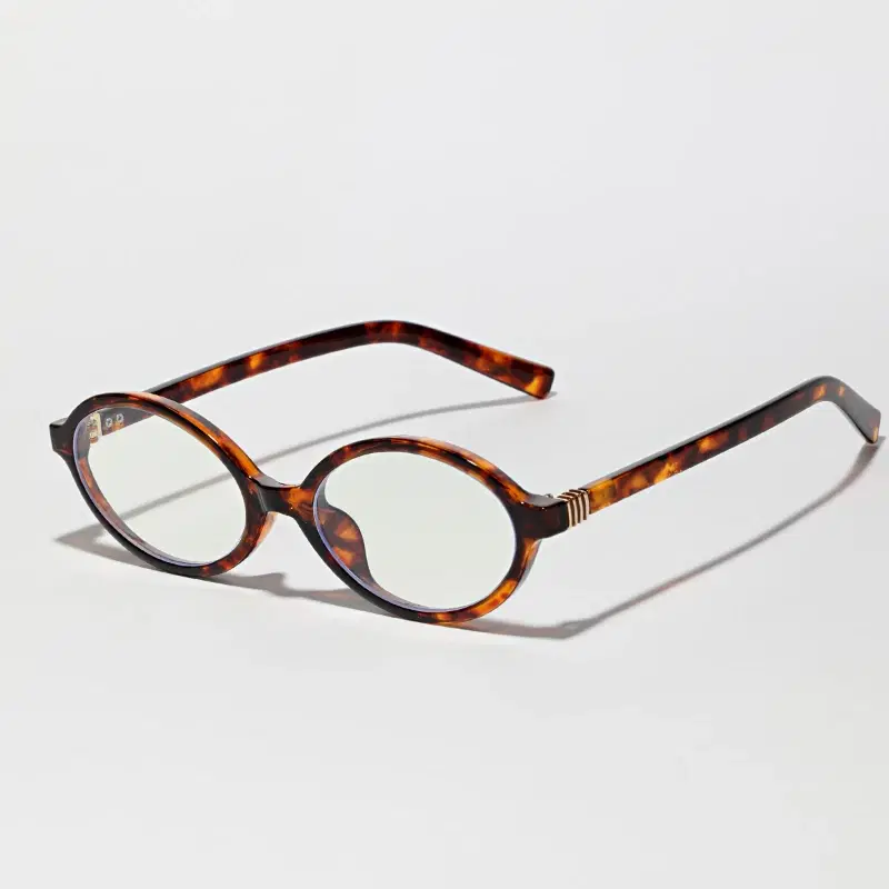 Tortoise Oval Sunglasses Frame — view 4