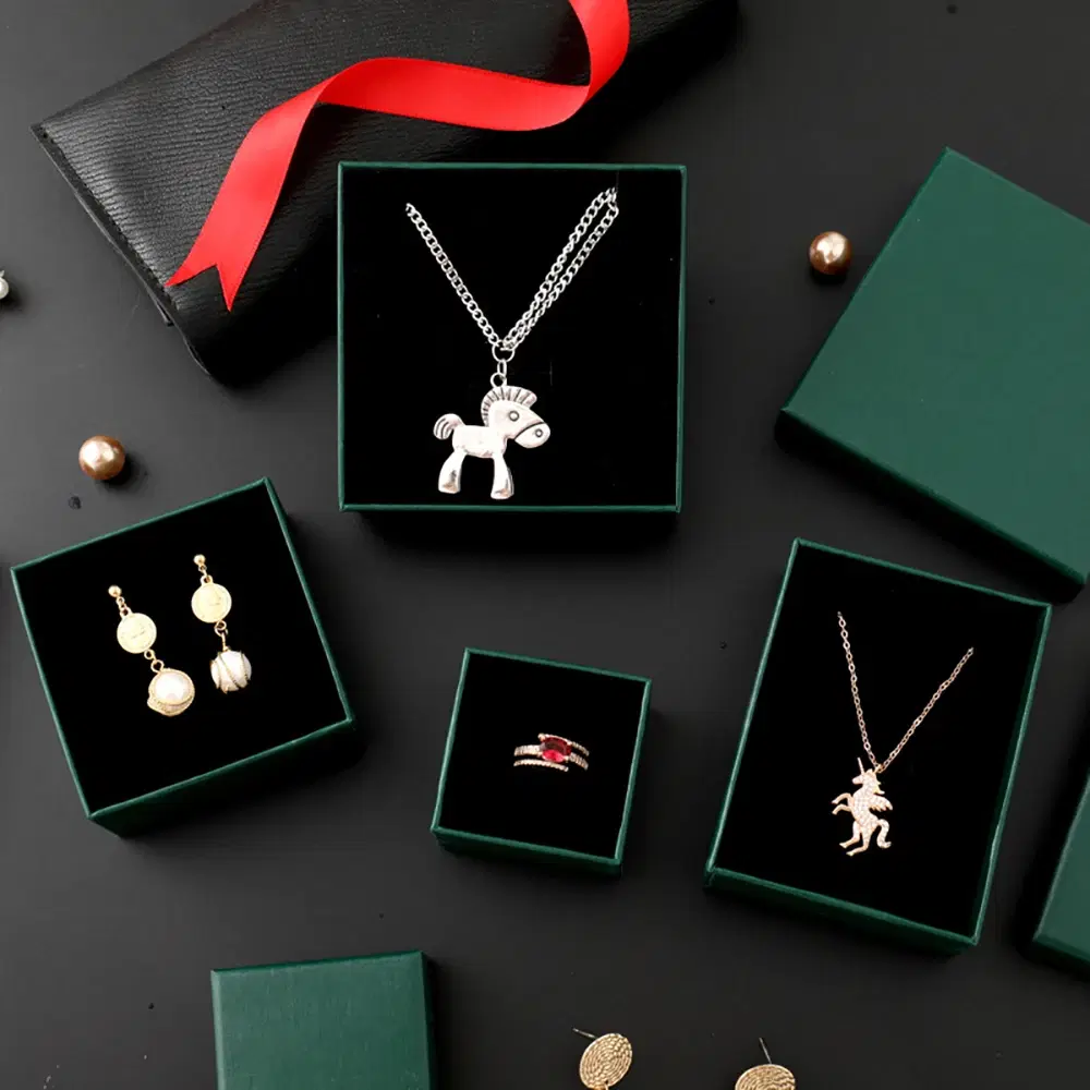 Green Jewelry Display Boxes Set — view 2