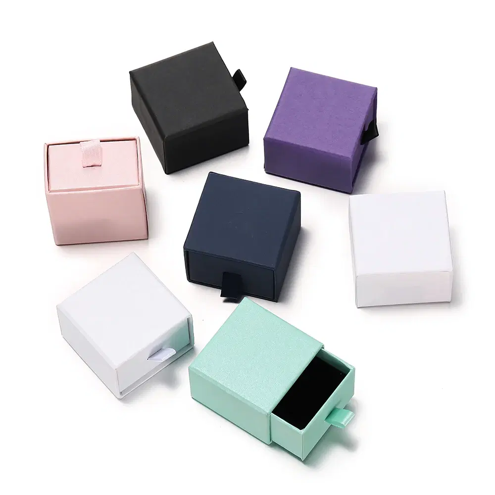Jewelry Gift Box Set with Drawer — view 4