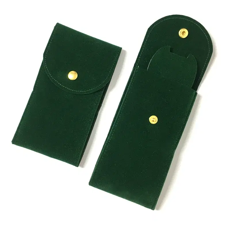 Velvet Watch Case Travel Pouch