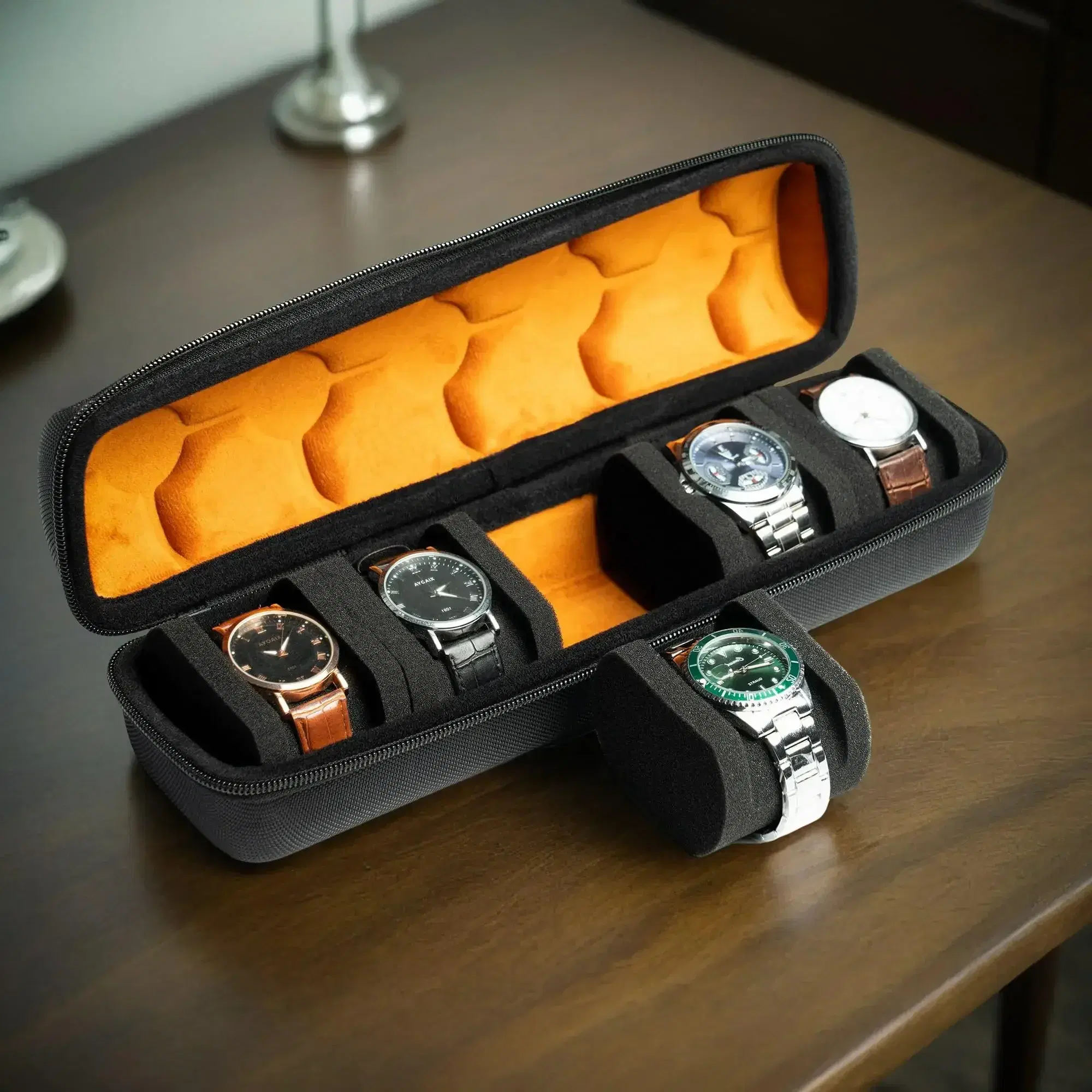 Watch Travel Case With Foam Pillows — view 2