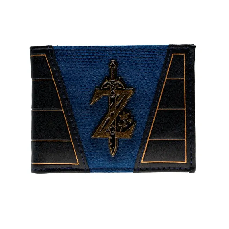 Men's PU Leather Card Wallet Blue — view 2