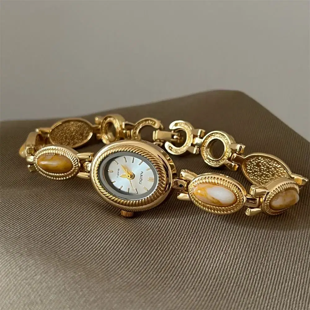 Vintage Gemstone Bracelet Watch