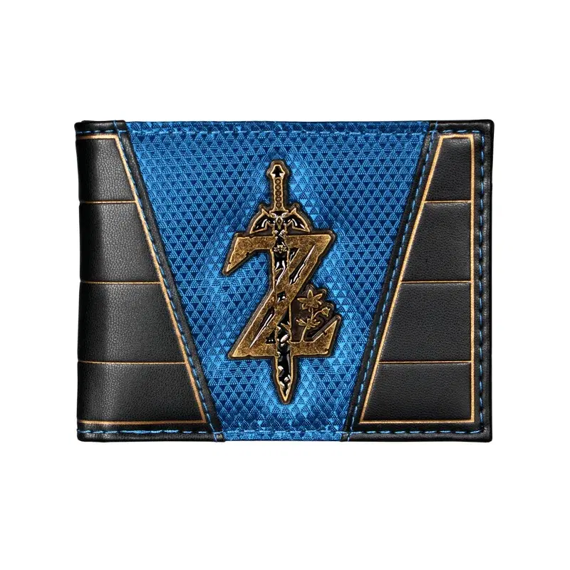 Men's PU Leather Card Wallet Blue