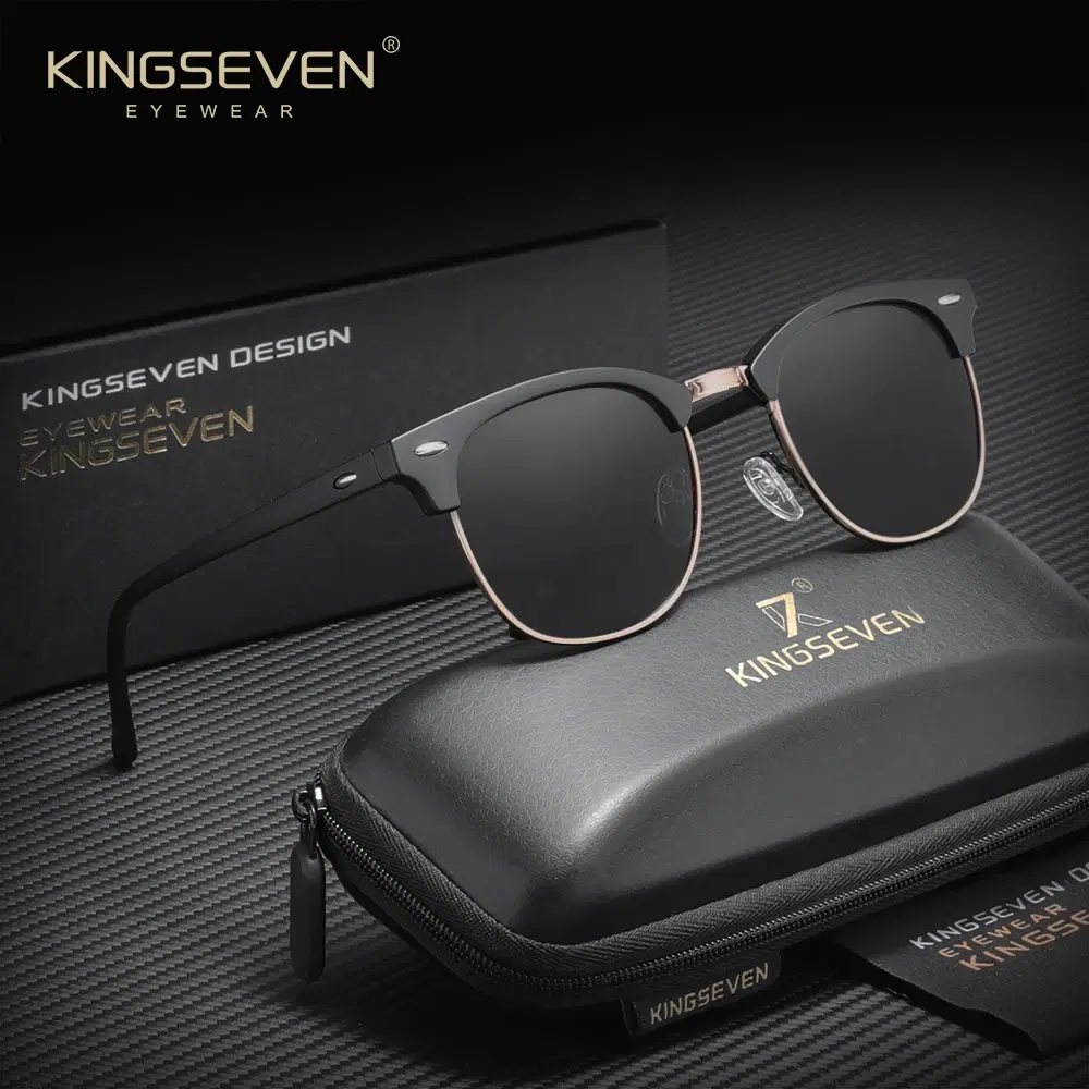 Women Round Sunglasses Gold Rim