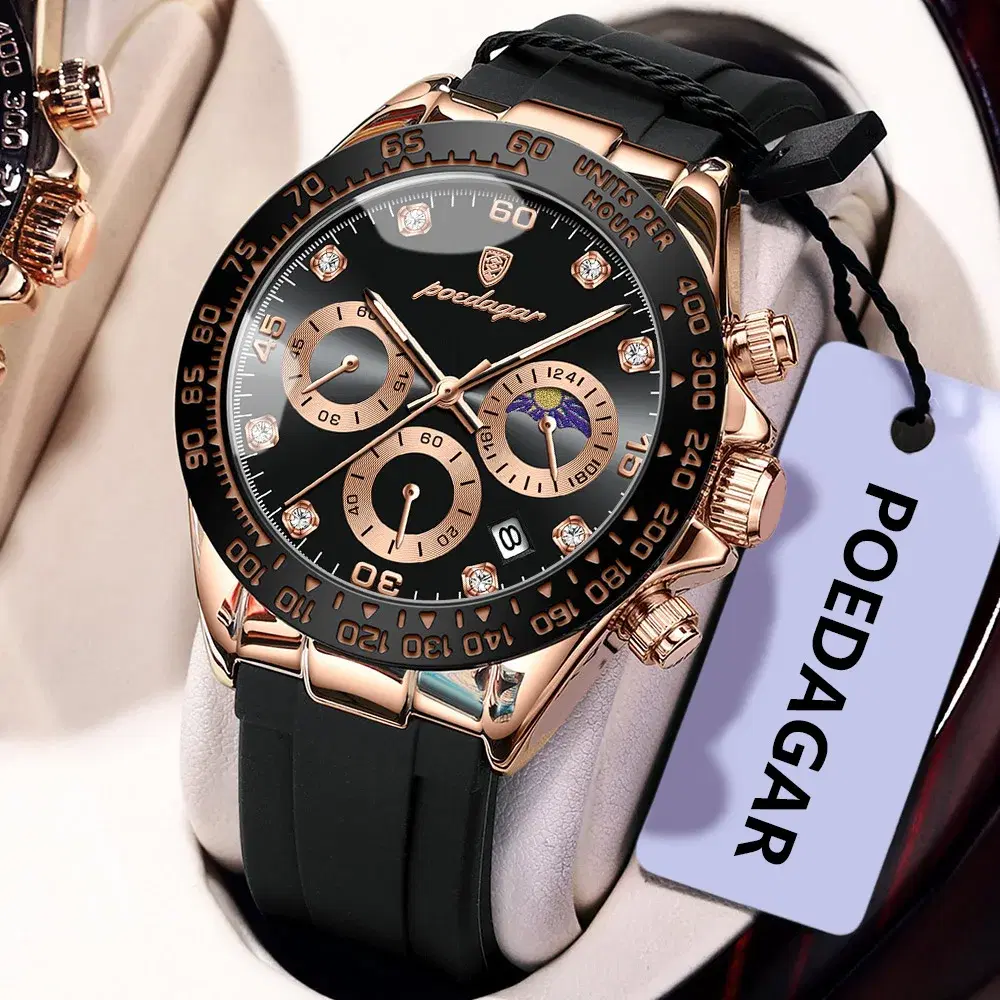 Chronograph Men's Wristwatch Date
