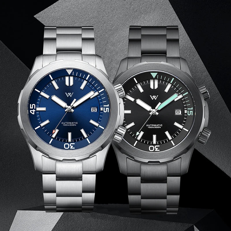 Automatic Mechanical Watch Sapphire Crystal 100m