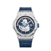 World Time Automatic Mechanical Wristwatch for Men - Blue