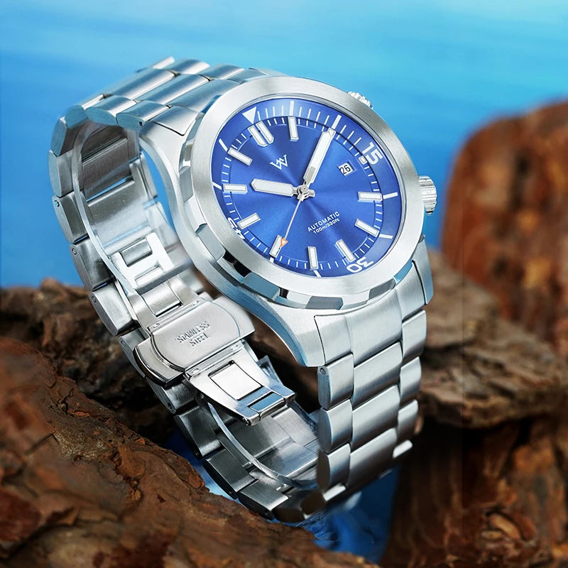Automatic Mechanical Watch Sapphire Crystal 100m