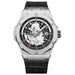 World Time Automatic Mechanical Wristwatch for Men - Black