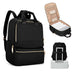 Backpack Large Capacity Laptop Backpack with Pocket - Black