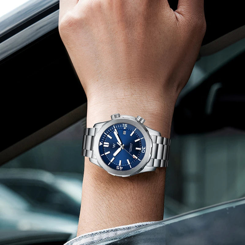 Automatic Mechanical Watch Sapphire Crystal 100m