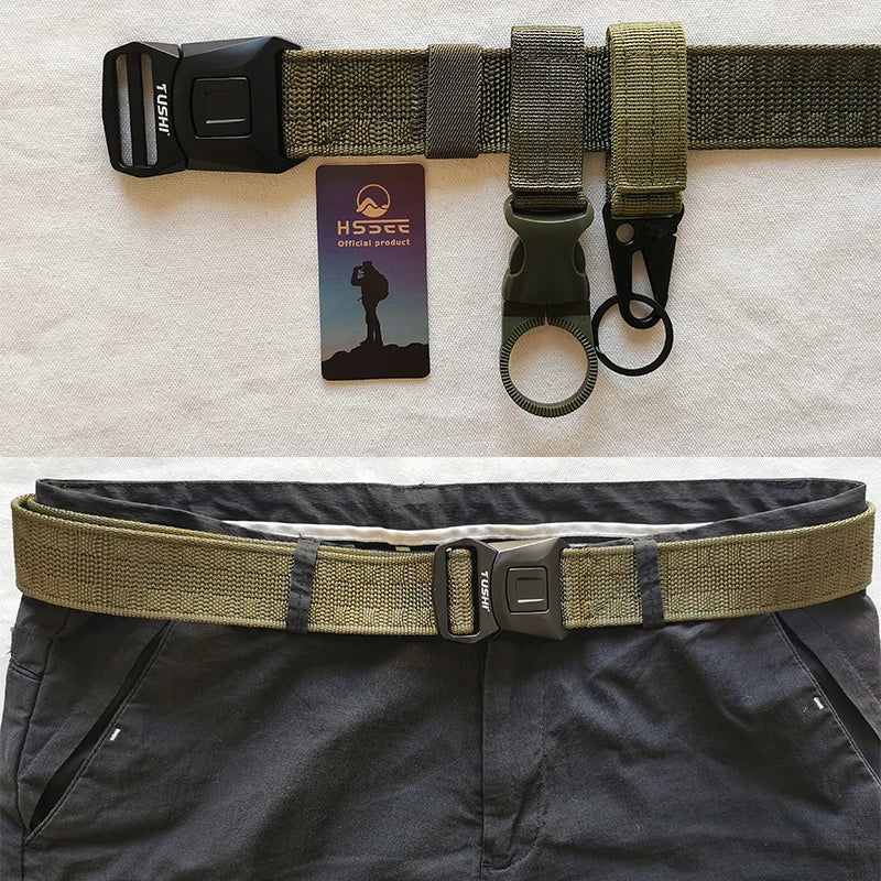 Nylon Belt with Rustproof Buckle Quick Release