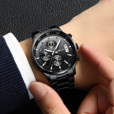 Artisan Chronograph Wristwatch With Classic Bracelet