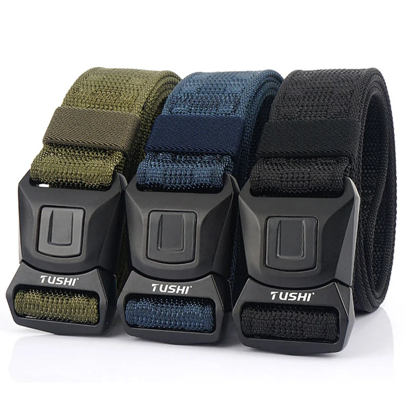 Nylon Belt with Rustproof Buckle Quick Release