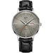 Automatic Round Dial Minimalist Wristwatch for Men - Silver Grey L B