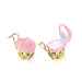 Jewellery Box Rose Shape Compact Case for Display - Colour 12