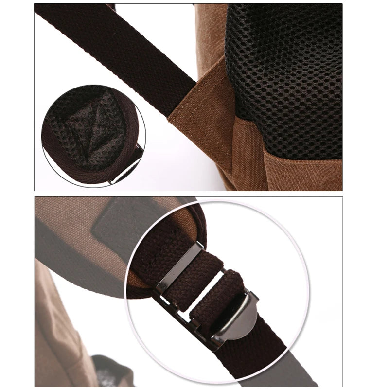 Laptop Backpack Rucksack With Multiple Front Pockets