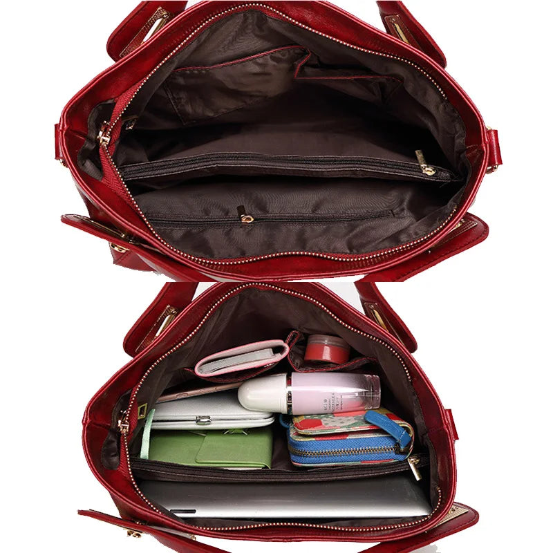 Elegant Everyday Tote With Generous Interior Pockets