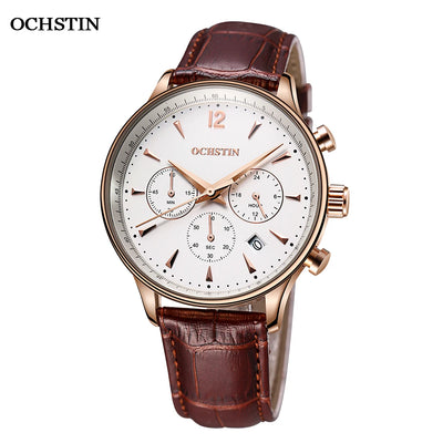 Heritage Chronograph Timepiece With Refined Band Design