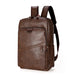 Backpack with Laptop Compartment and Front Pocket - Brown V2