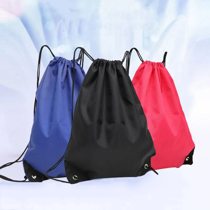 Foldable Waterproof Gym Bag with Drawstring Closure