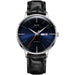 Automatic Round Dial Minimalist Wristwatch for Men - Silver Blue L B