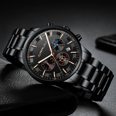 Chrono Calendar Masterpiece Watch With Moonphase Dial