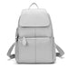 Serene Ridge Backpack With Secure Back Pocket Organizer - Light Gray
