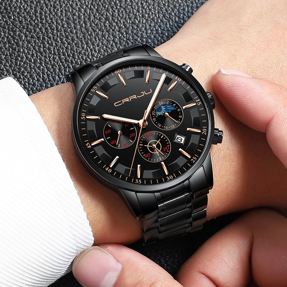 Chrono Calendar Masterpiece Watch With Moonphase Dial