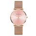 Watch Mesh Dial Minimalist Timepiece for Daily Wear - F
