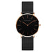 Watch Mesh Dial Minimalist Timepiece for Daily Wear - L